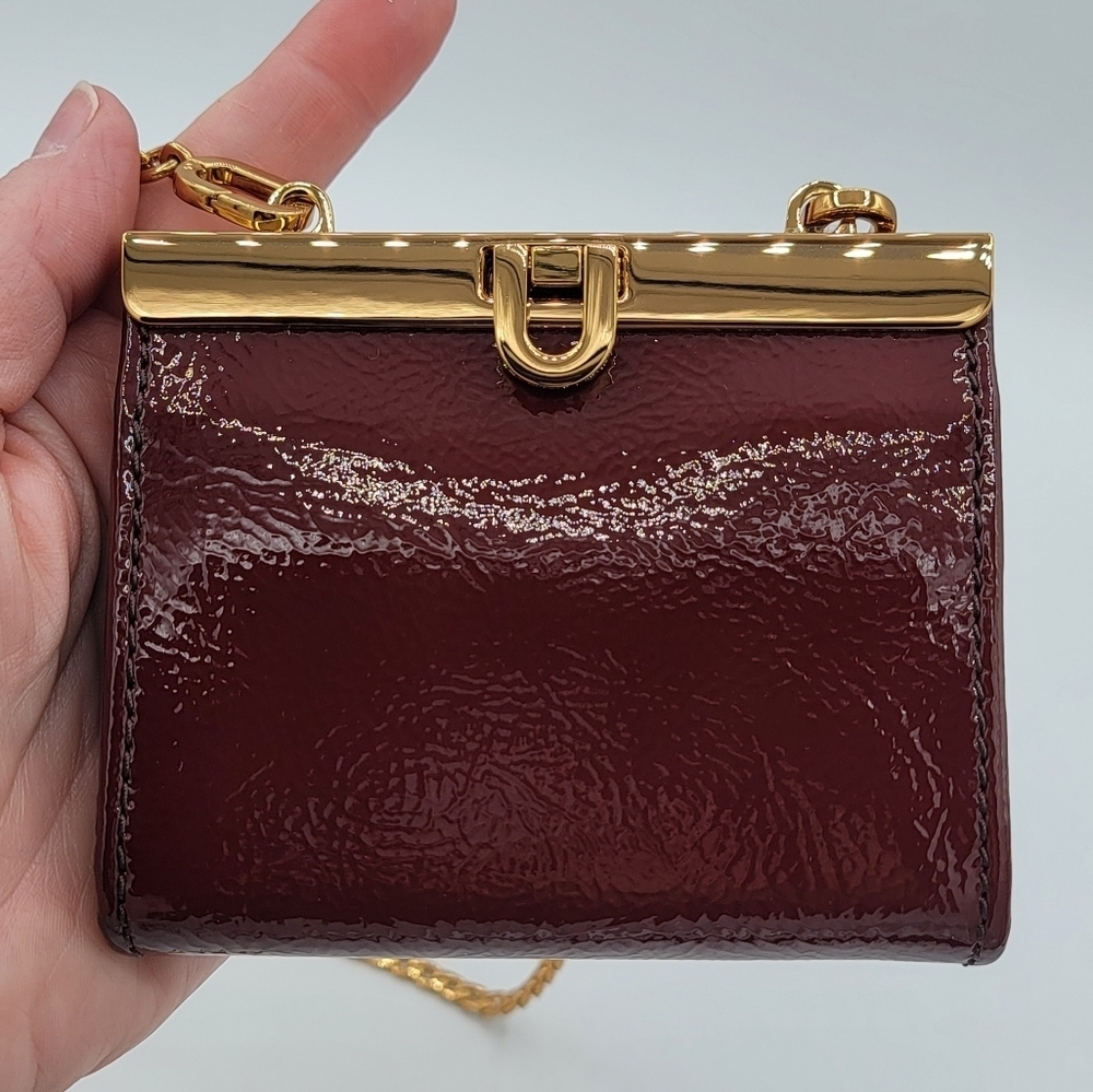 Fossil Penrose Small Wallet With Chain Strap NEW #2516 - Picture 2 of 10